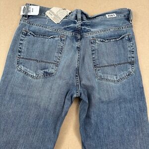 Vtg New Old Navy Baggy Jeans Mens 32x30 Light Blue Y2K Straight Wide Leg Loose